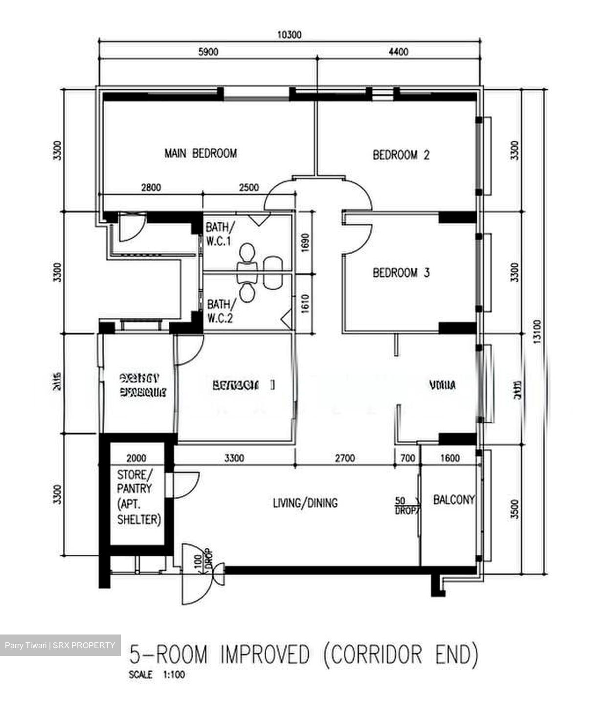 Blk 312 Sembawang Drive (Sembawang), HDB 5 Rooms #592973201